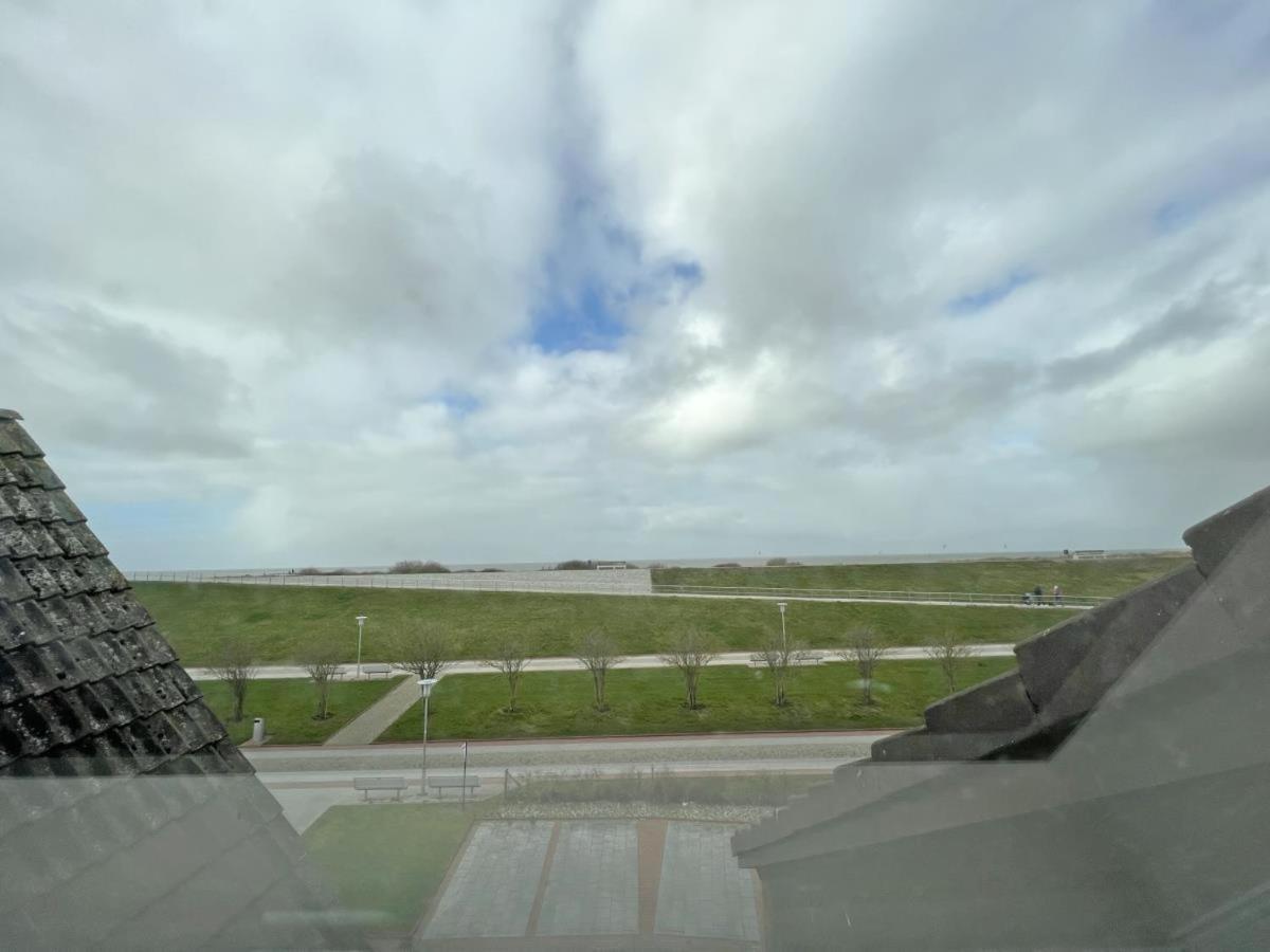 Deichblick 6 In Norddeich- Urlaub Mit Meerblick Am Strand Norden Exteriör bild