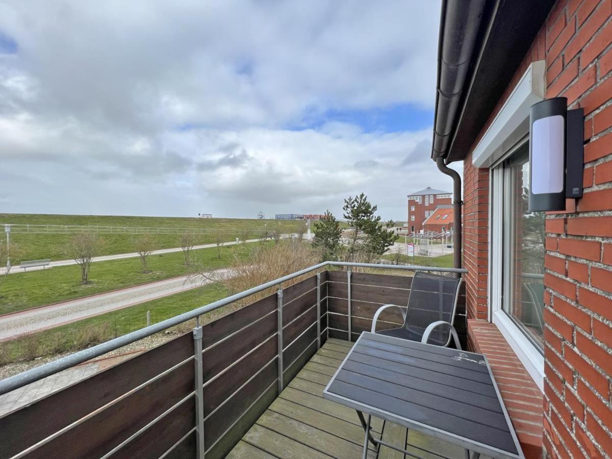 Deichblick 6 In Norddeich- Urlaub Mit Meerblick Am Strand Norden Exteriör bild